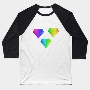 MLP - Cutie Mark Rainbow Special - Amethyst Baseball T-Shirt